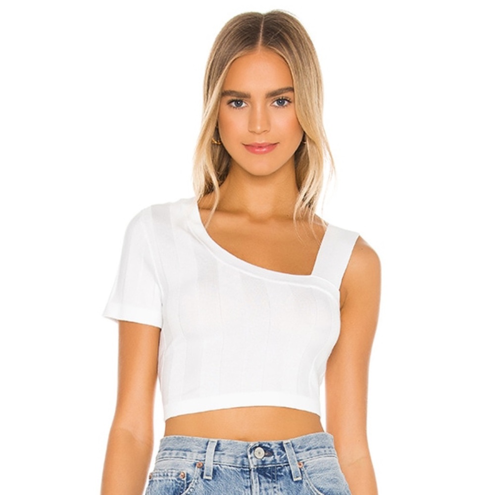 Superdown Shelly Asymmetrical Top